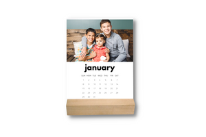 Mini Desk Photo Calendar 4x6 - Fidjiti