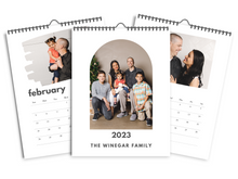 Load image into Gallery viewer, Modern Photo Calendar 8.5x11 - Top Binding - Fidjiti