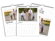 Load image into Gallery viewer, Photo Calendar 8.5x11 - Top Binding - Fidjiti