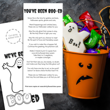 Load image into Gallery viewer, You've Been Boo-ed w/ Holy Ghost Poem | Halloween Door Hanger - Winegar Company