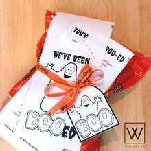 Load image into Gallery viewer, You've Been Boo-ed w/ Holy Ghost Poem | Halloween Door Hanger - Winegar Company