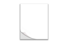 Load image into Gallery viewer, Full Sheet Sticker Paper - White Weatherproof Polyester - Fidjiti