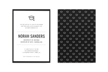 Load image into Gallery viewer, 5x7: Black & White 2-Sided Flat Card - Fidjiti