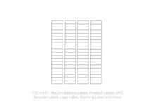 Load image into Gallery viewer, Rectangle Label Stickers - Weatherproof - Fidjiti