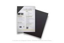 Load image into Gallery viewer, Full Color Print on Magnetic Weather Proof Paper - Fidjiti