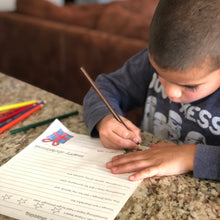 Load image into Gallery viewer, Letter to Santa Printable | "DEAR SANTA" Christmas Letter | Letter to Santa | Coloring Letter to Santa |  8.5x11 PDF Digital Download - Winegar Company