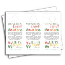 Load image into Gallery viewer, He is Risen | You've Been Egged w/ Poem | Easter Door Hanger - Winegar Company