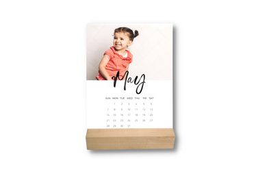 Mini Desk Photo Calendar 4x6 - Fidjiti