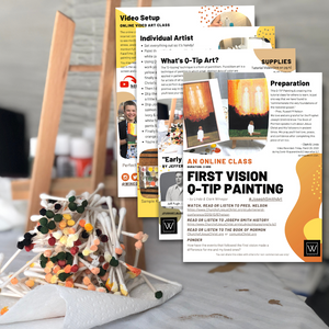 First Vision Qtip Painting | Class Instructions - Winegar Company