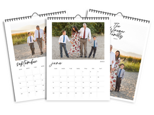 Photo Calendar 8.5x11 - Top Binding - Fidjiti